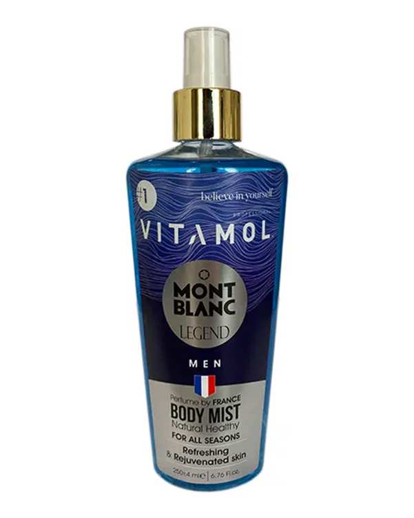 بادی اسپلش مردانه ویتامول Vitamol مدل مون بلان 250ml