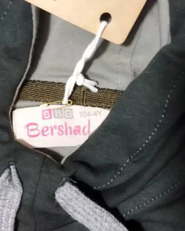 هودی دخترانه سبز برشاد Bershad مدل R702 - تصویر 3