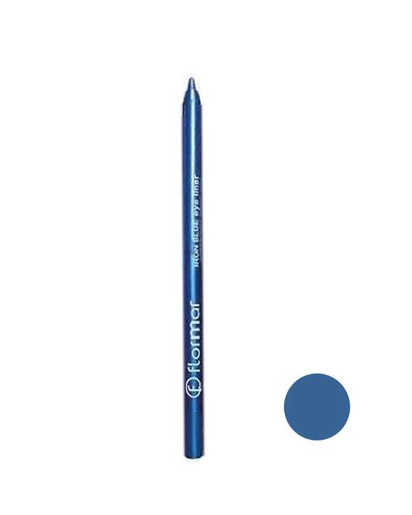 مداد چشم شمعی آبی کاربنی طرح فلورمار Flormar
