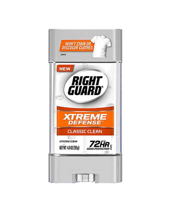 مام رول ژلی مردانه رایت گارد Right Guard مدل Xtreme Defense Classic Clean حجم 113g