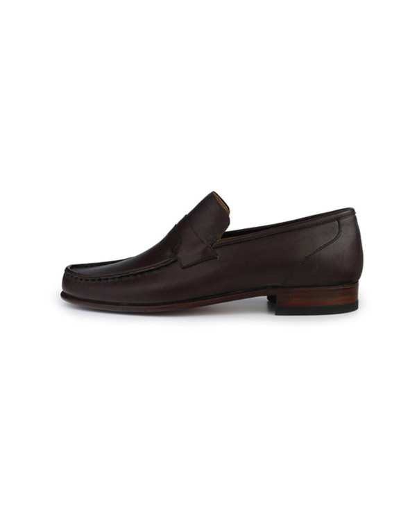 کفش چرم مردانه رسمی قهوه ای نظری Nazari مدل 604