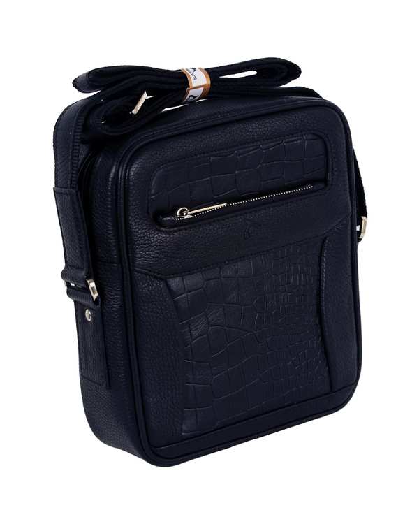 کیف چرم دوشی مشکی چرم بارز Charm Barez مدل DG67.1 - تصویر 6