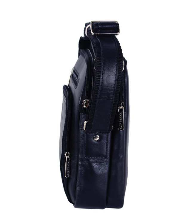 کیف چرم دوشی مشکی چرم بارز Charm Barez مدل DG68 - تصویر 4