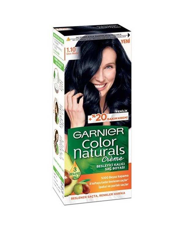 کیت رنگ موی گارنیه Garnier سری Color Naturals شماره 1.10