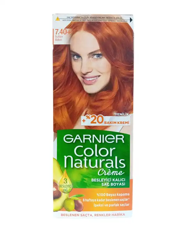 کیت رنگ موی گارنیه Garnier سری Color Naturals شماره 7.40