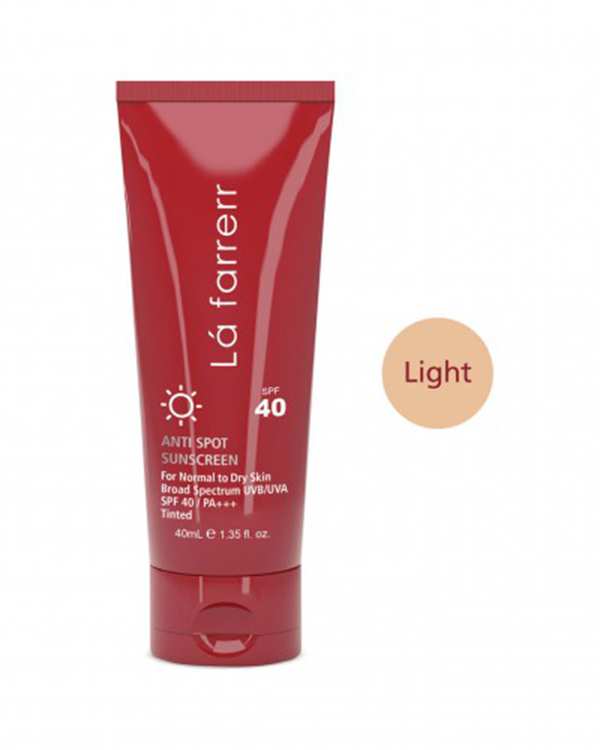 کرم ضد آفتاب و ضد لک رنگی SPF40 لافارر La Farrerr مناسب پوست خشک و معمولی رنگ روشن - تصویر 5