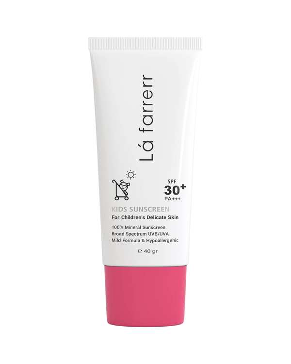 کرم ضد آفتاب مینرال کودکان SPF30 لافارر La Farrerr مناسب پوست حساس و ظریف کودکان