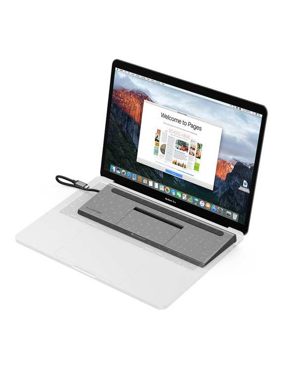 داک استیشن 11 پورت USB-C لنشن Lention مدل C95 خاکستری - تصویر 10