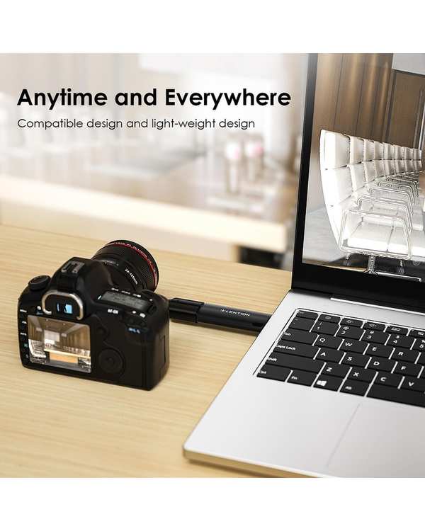 مبدل HDMI به USB-C لنشن Lention مدل VC20 مشکی - تصویر 5
