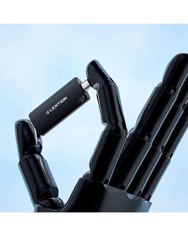 مبدل HDMI به USB-C لنشن Lention مدل VC20 مشکی - تصویر 7