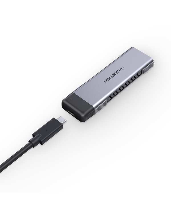 مبدل USB-C به M.2 لنشن Lention مدل C9Elite خاکستری - تصویر 14