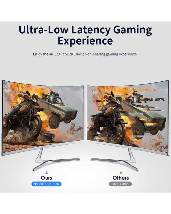 کابل HDMI لنشن Lention مدل HH21-V2.1-8K طول 3 متر - تصویر 11