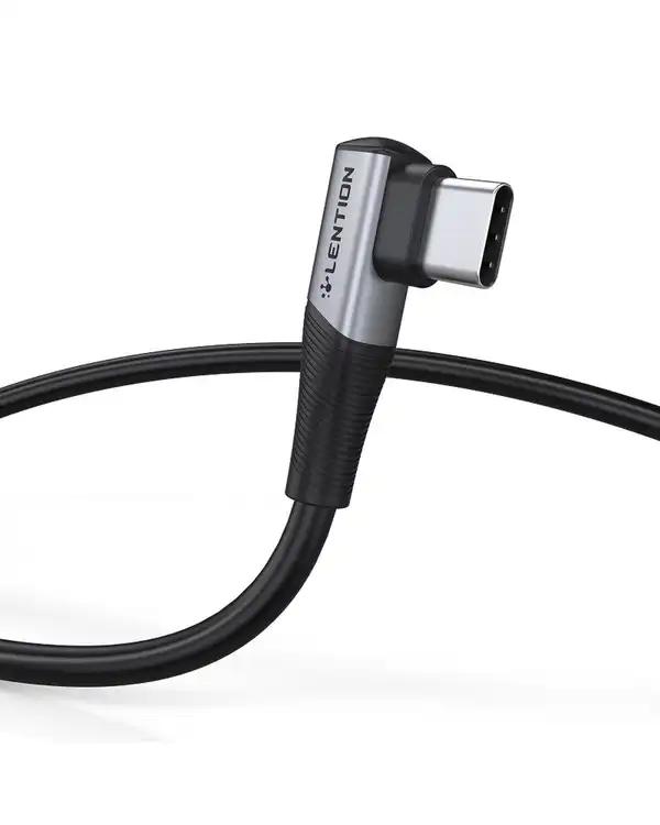 کابل تبدیل USB به USB-C خاکستری لنشن Lention مدل ACE-3A طول 2 متر - تصویر 8