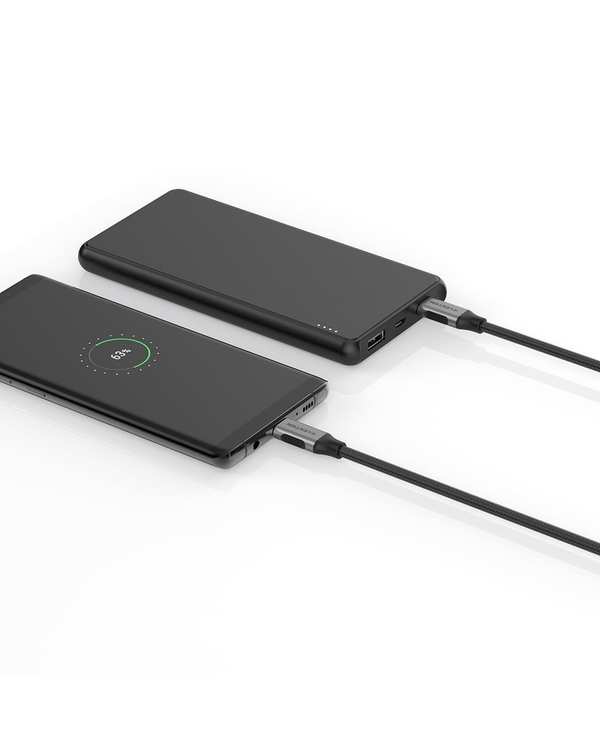 کابل تبدیل USB-C به USB-C خاکستری لنشن Lention مدل CCN-100W طول 1 متر - تصویر 4