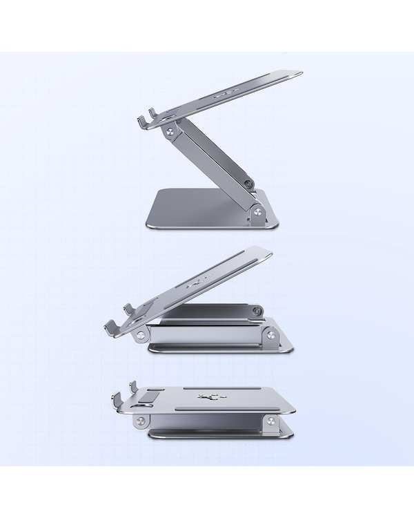 پایه نگهدارنده لپ تاپ لنشن Lention مدل L5b خاکستری - تصویر 6