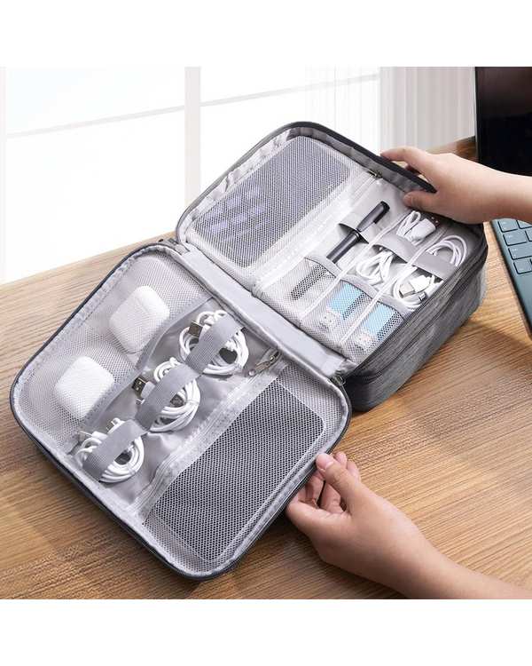 کیف لوازم جانبی لنشن Lention مدل M370 خاکستری - تصویر 8