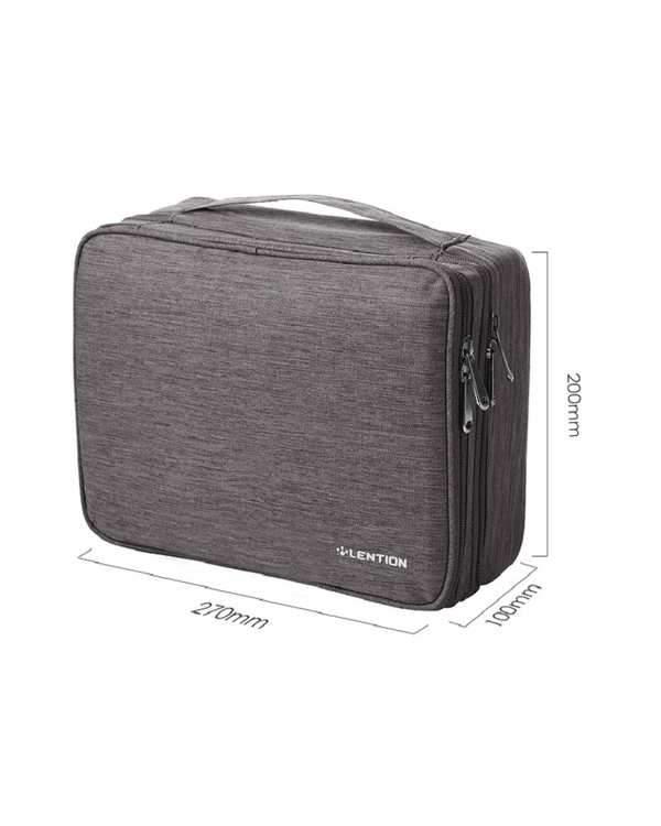 کیف لوازم جانبی لنشن Lention مدل M370 خاکستری - تصویر 11