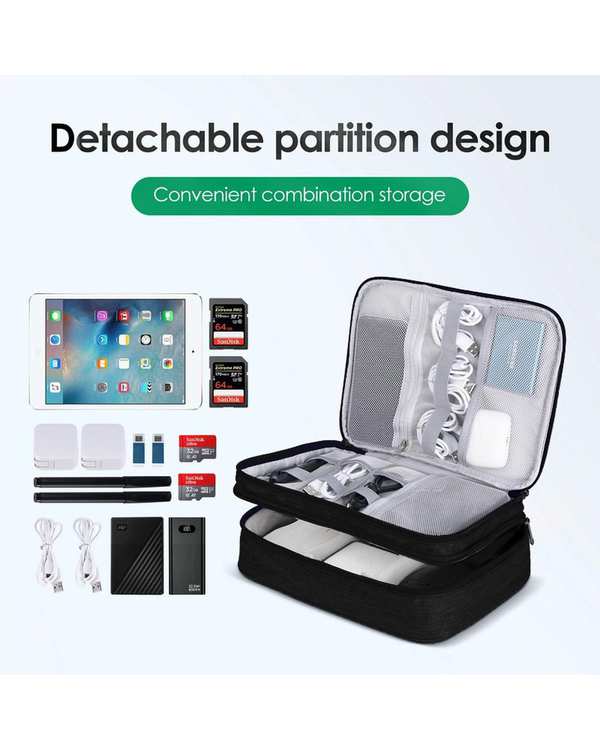 کیف لوازم جانبی لنشن Lention مدل M370 مشکی - تصویر 4