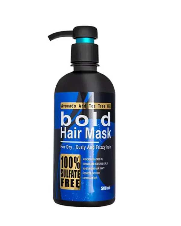 ماسک مو فاقد سولفات بیلیارد Biliard مدل Bold مخصوص موهای خشک و وزدار ۵۰۰ml