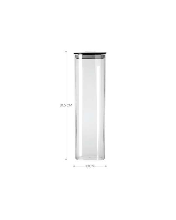 بانکه مشکی کلیز Kleez کد 627 1900ml - تصویر 5