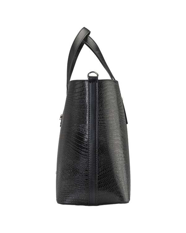 کیف زنانه دستی مشکی صاد Saad مدل AY8508 - تصویر 3