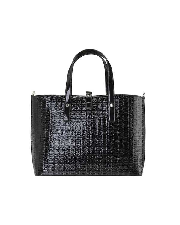 کیف زنانه دستی مشکی صاد Saad مدل AY8501 - تصویر 4
