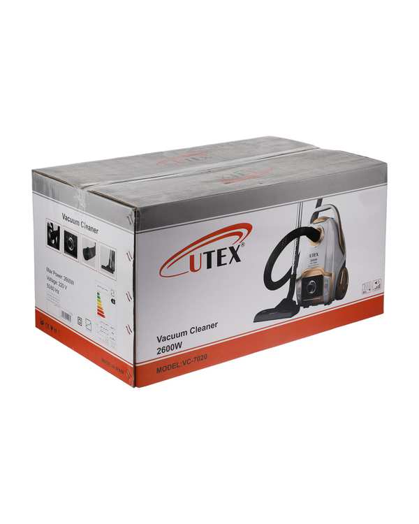 جاروبرقی ولومی سفید نقره ای یوتکث Utex مدل VC-7020 - تصویر 6
