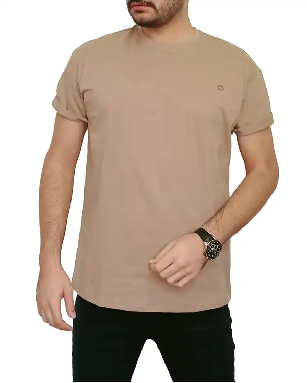 تی شرت مردانه کرم دیورسو Diverso مدل 4329