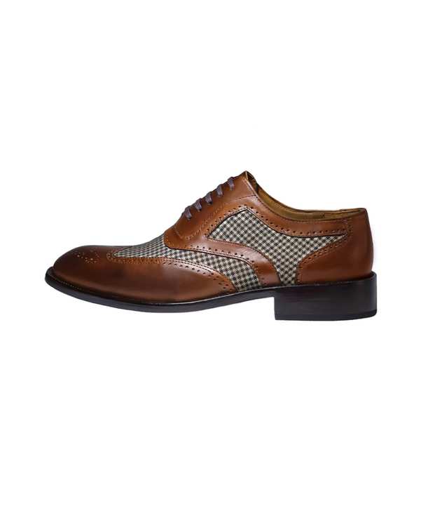 کفش مردانه رسمی آکسفورد قهوه ای گابیانی Gabiani مدل 403