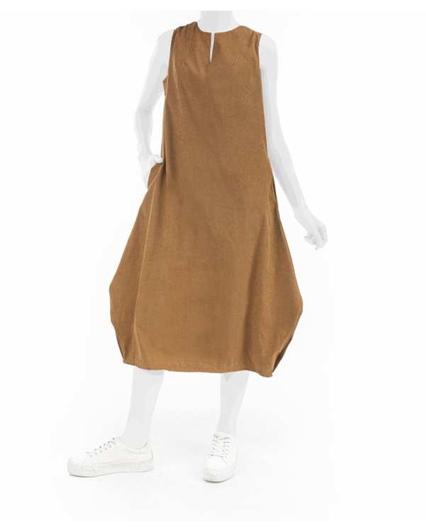 پیراهن زنانه قهوه ای آر ان اس RNS کد 11081956
