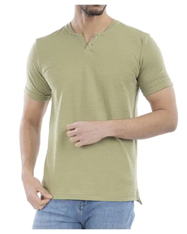 تی شرت مردانه سبز آر ان اس RNS کد 12021944 ?>