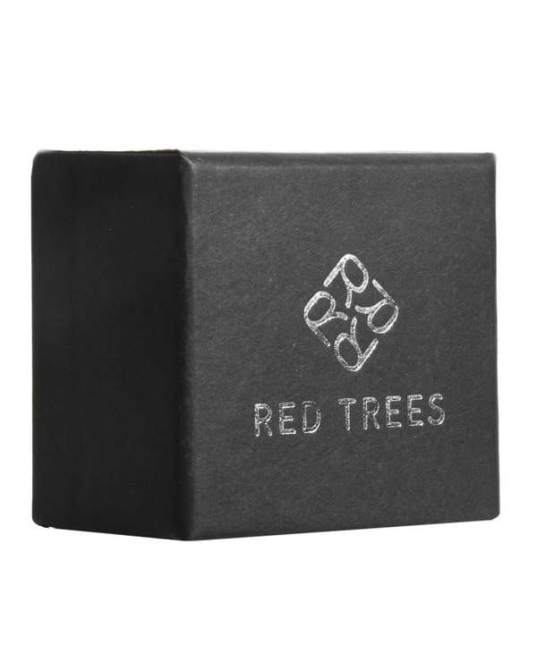 گوشواره نقره گل مدل Red Trees طرح سواروسکی SWAROVSKI - تصویر 3