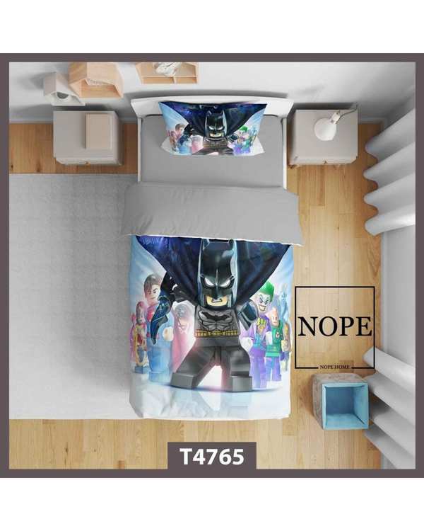 روتختی کودک یک نفره 5 تکه نوپه هوم Nopehome طرح بتمن کد T4765