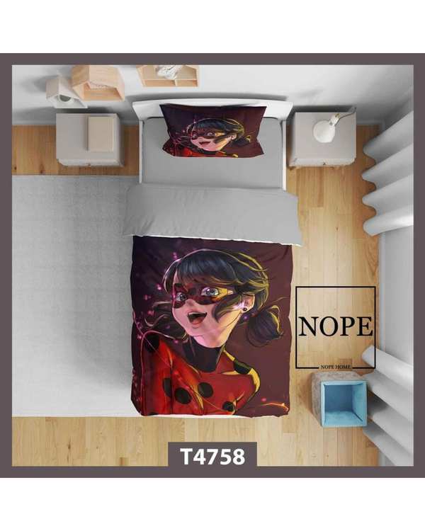 روتختی کودک یک نفره 5 تکه نوپه هوم Nopehome طرح میراکلس بیداری کد T4758