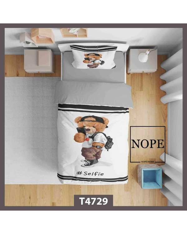 روتختی کودک یک نفره 5 تکه نوپه هوم Nopehome طرح خرس کد T4729