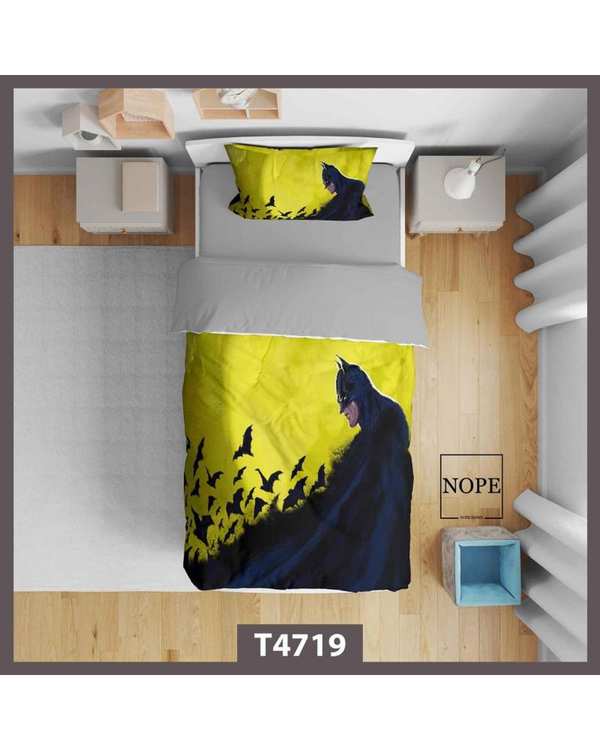 روتختی کودک یک نفره 5 تکه نوپه هوم Nopehome طرح بتمن کد T4719