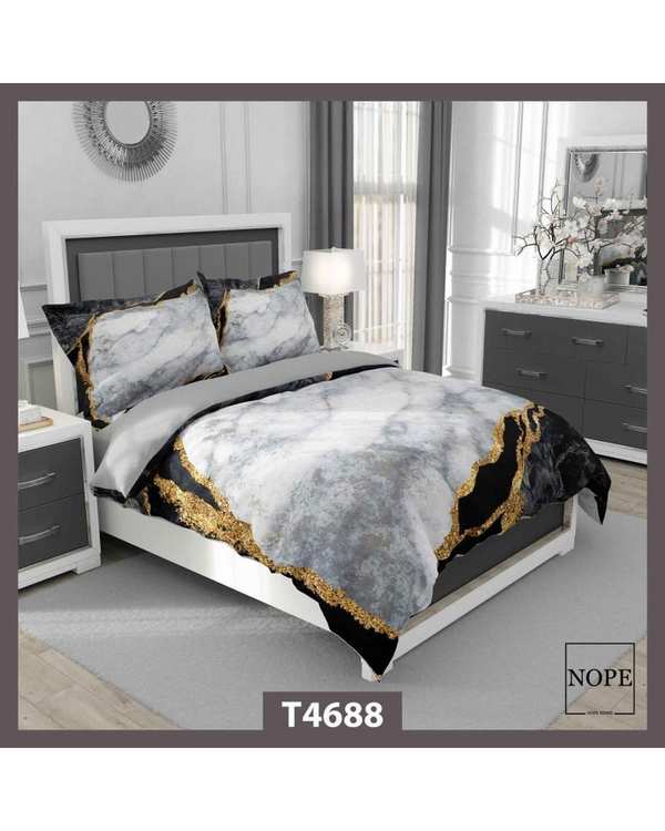 روتختی یک نفره 5 تکه نوپه هوم Nopehome طرح ماربل کد T4688
