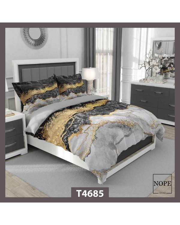 روتختی یک نفره 5 تکه نوپه هوم Nopehome طرح ماربل کد T4685