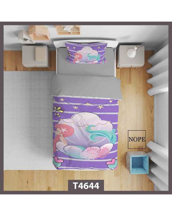 روتختی کودک یک نفره 5 تکه نوپه هوم Nopehome طرح پری دریایی کد T4644