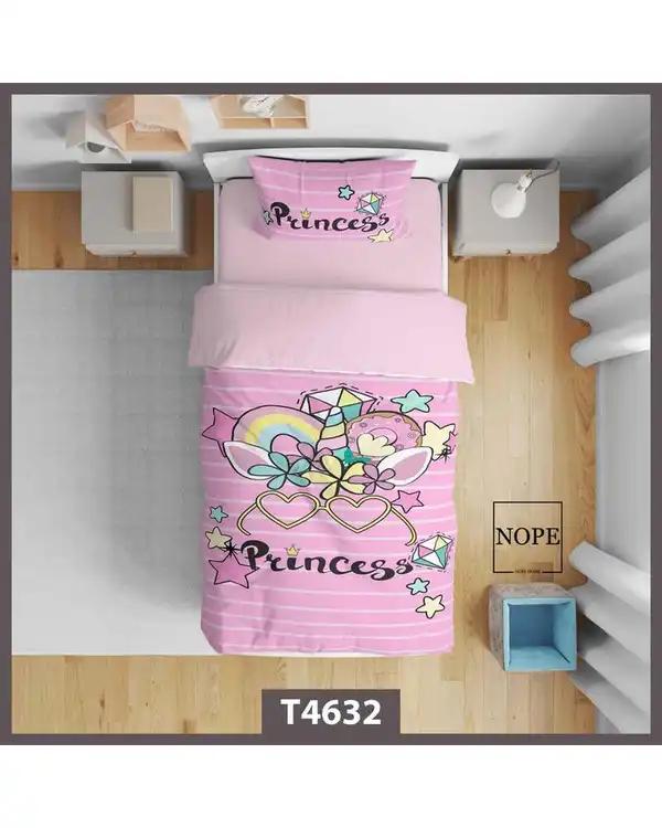 روتختی کودک یک نفره 5 تکه نوپه هوم Nopehome طرح اسب تک شاخ کد T4632