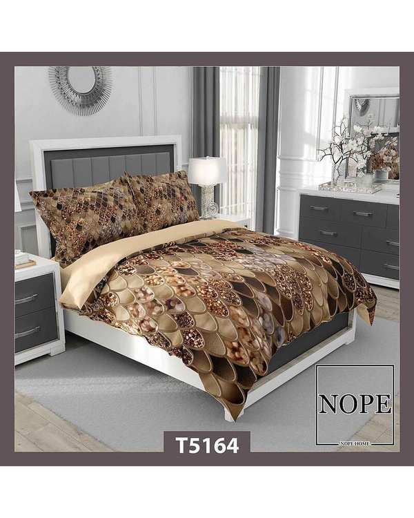 روتختی یک نفره 5 تکه نوپه هوم Nopehome طرح پولکی کد T5164