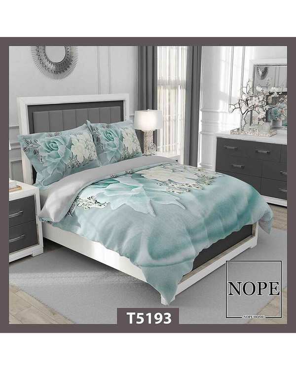 روتختی یک نفره 5 تکه نوپه هوم Nopehome طرح گل کد T5193