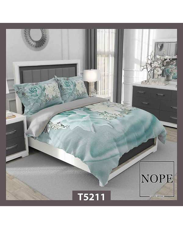 روتختی یک نفره 5 تکه نوپه هوم Nopehome طرح گل کد T5211