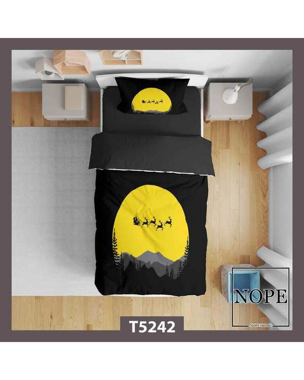 روتختی کودک یک نفره 5 تکه نوپه هوم Nopehome طرح گوزن کد T5242
