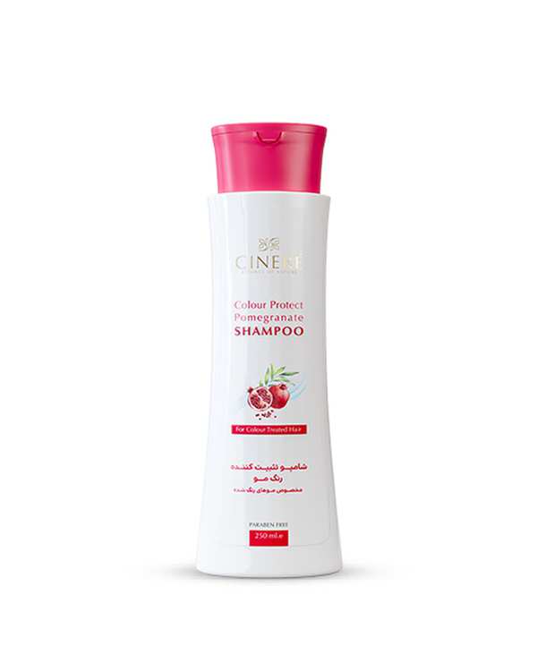 شامپو تثبیت کننده رنگ موهای رنگ شده سینره Cinere حجم 250ml