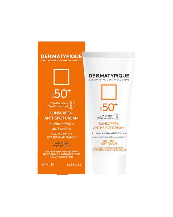 کرم ضد آفتاب ضدلک و روشن کننده SPF50 فاقد چربی درماتیپیک Dermatypique