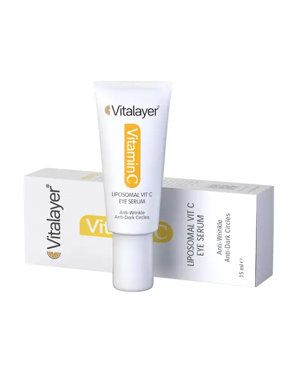 سرم صورت ویتالیر Vitalayer مناسب انواع پوست حاوی ویتامین سی 30ml