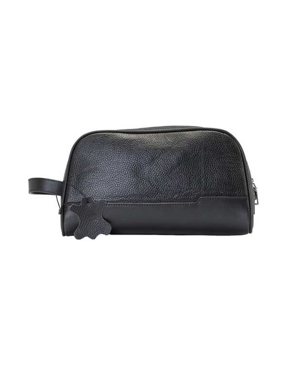 کیف چرم مردانه دستی مشکی صاد Saad مدل AA2799