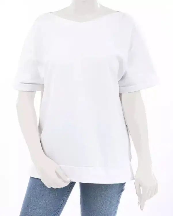 تی شرت زنانه سفید ریس Rees کد 1060034-00