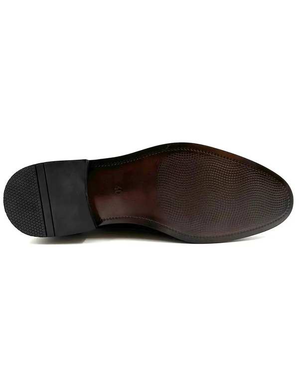 کفش چرم مردانه رسمی هشترک دست دوز میخچی Mikhchi Leather مدل M112 - تصویر 3